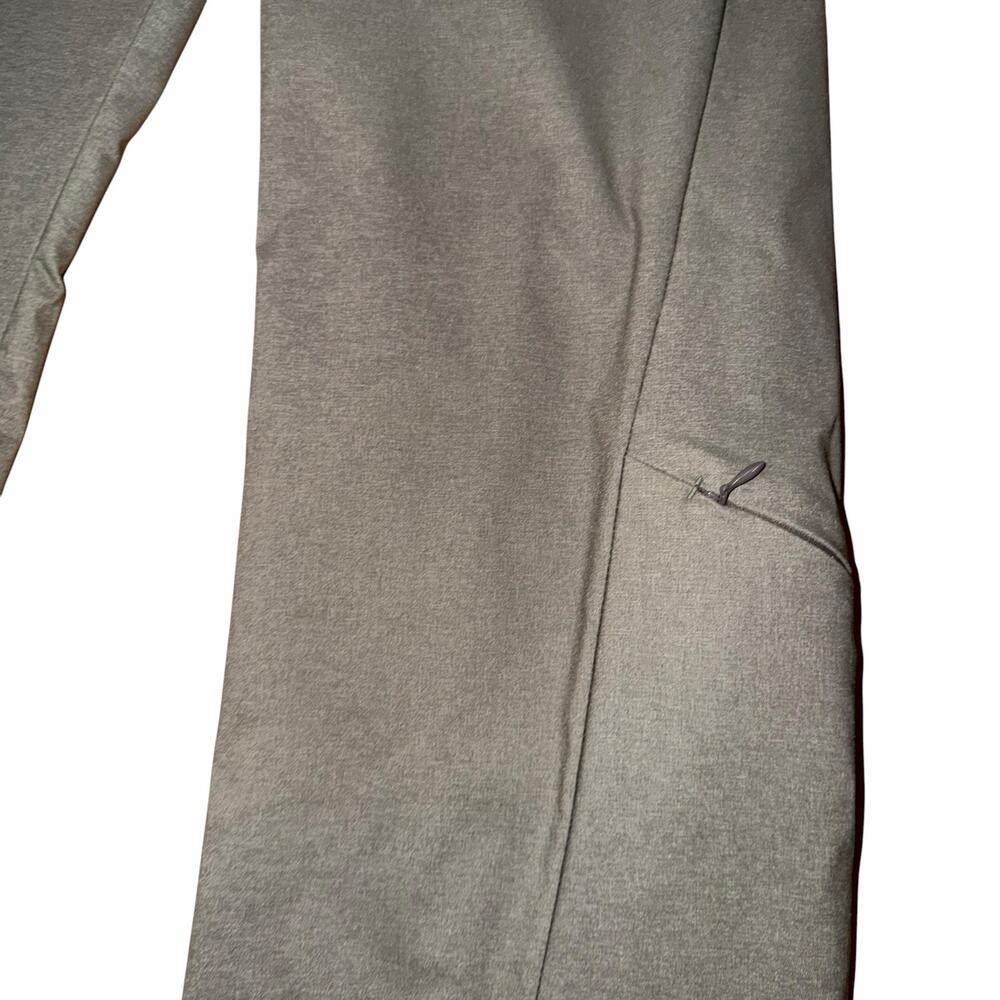 Athleta Heathered Low Rise Dipper Utility Cargo Pants Falcon Heather 4 - Picture 5 of 12